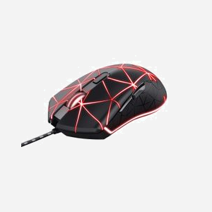 Trust GXT 133 Locx Souris Gaming USB Type-A Optique 4000 DPI, 6 Boutons, Rétroéclairage LED RGB, Câble 1.8m, Droitier, 86g, Windows, Noir