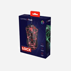 Trust GXT 133 Locx Souris Gaming USB Type-A Optique 4000 DPI, 6 Boutons, Rétroéclairage LED RGB, Câble 1.8m, Droitier, 86g, Windows, Noir - Miniature 5