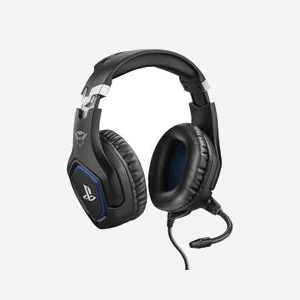 Trust GXT 488 Forze PS4 Casque Gaming Filaire Circum-Aural Noir - Haut-parleurs 50mm, 20-20000Hz, 32 Ohm, Micro Omnidirectionnel, Câble 1.2m - Miniature 1
