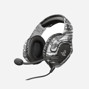 Trust GXT 488 Forze PS4 Casque Gaming Filaire Arceau Circum-aural 50mm 20-20000Hz 32 Ohm Micro Omnidirectionnel Pliable Câble 1.2m Noir/Gris - Miniature 2