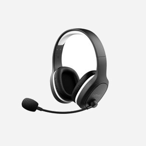 Trust GXT 391 Thian Casque Gaming Circum-Aural Filaire/Sans Fil 5.8GHz USB Type-C Noir/Blanc, HP 20-20000Hz, Micro Boom Pliable, Batterie 13h - Miniature 2