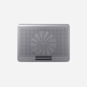 Trust Exto 24613 - Support de refroidissement pour PC portable jusqu'à 16", ventilateur 18cm, 35dB, ABS/Aluminium, réglage hauteur 8 positions, 350x255x25mm - Miniature 4