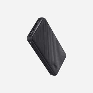 Trust Batterie Externe Primo 20000 mAh Li-Ion Noir, 2x USB-A (2.4A), 1x USB-C (3A, 15W), Recharge Micro-USB/USB-C, 5V/2A, Protection Surcharge/CC - Miniature 2