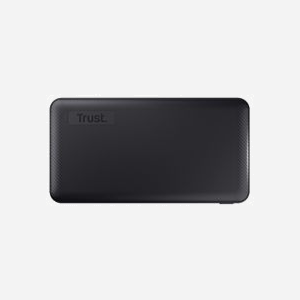 Trust Primo 24678 Batterie Externe Li-Ion 10000mAh Noir, 2x USB-A 2.4A, 1x USB-C 3A, 15W, Recharge Rapide, Protection Surcharge/Surchauffe/Court-circuit - Miniature 4