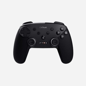 Trust GXT 542 MUTA Joystick Noir Multiplateforme Bluetooth/RF/USB, Analogique/Numérique, 15 Boutons, Batterie intégrée, PC/Android/Switch/iOS, Plastique recyclé - Miniature 4