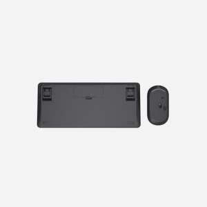 Trust Lyra Kit Clavier Mini AZERTY Français RF sans fil + Bluetooth et Souris Optique 1200 DPI (commutateur ciseaux, ABS, compatible Windows/macOS/ChromeOS) - Miniature 4