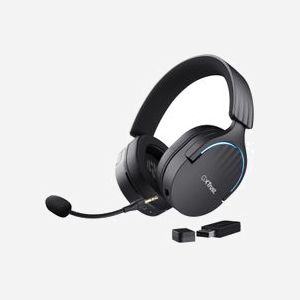 Trust GXT 491 Fayzo Casque Gaming USB Type-C & Bluetooth, Son 7.1, Transducteurs 50mm, Autonomie 22h, Micro Détachable, RGB, PC/Console/Mobile