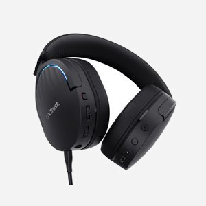 Trust GXT 491 Fayzo Casque Gaming USB Type-C & Bluetooth, Son 7.1, Transducteurs 50mm, Autonomie 22h, Micro Détachable, RGB, PC/Console/Mobile - Miniature 4