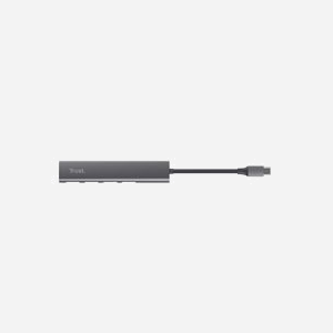 Trust Hub USB 3.2 Gen 1 Type-A vers 4 Ports USB Type-C, 5 Mbit/s, Gris, Compatible Windows 10/11, macOS 11 à 13, ChromeOS, 211x21x11mm - Miniature 5