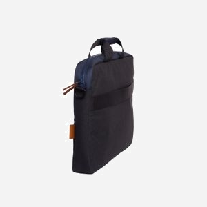 Trust Malette Lisboa 16" Bleu - Polyester Recyclé, Compartiment Antichoc, Sangle Épaule Amovible, 400x305x60mm, 21L, Réf: 24980 - Miniature 3