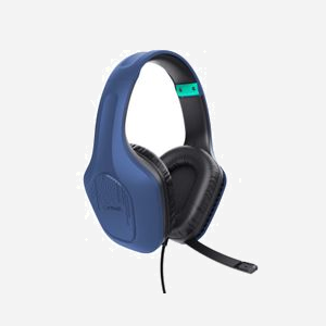 Trust GXT 415B Zirox Casque Gaming Filaire Arceau Circum-aural 50mm Bleu - Sensibilité 90dB - Micro Pliable - Connecteur 3.5mm - Câble 2m - Miniature 2