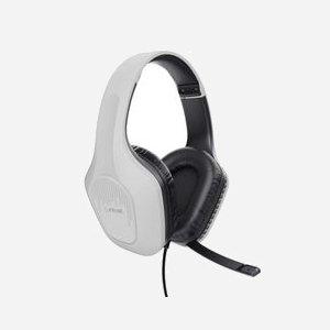 Trust GXT 415PS ZIROX Casque Gaming Filaire Arceau Binaural Noir/Blanc, Transducteurs 50mm, 20-20000Hz, Connecteur 3.5mm, Câble 1.2m, Compatible Windows/macOS/Android/iOS - Miniature 4