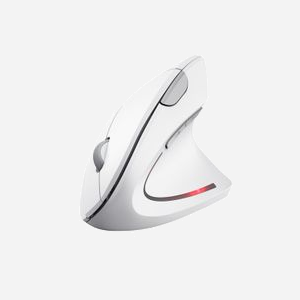 Trust Verto Souris Ergonomique Verticale RF sans fil 1600 DPI Optique 6 Boutons, portée 10m, 2.4GHz, USB Type-A, 2xAAA, compatible Windows/macOS/ChromeOS