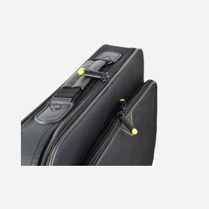 Techair Classic Essential TANZ0105V6 Malette 11.6" Noir, Polyester 600D, Compartiment 305x210x30mm, Poche avant, Sangle épaule, 240x65x330mm - Miniature 5