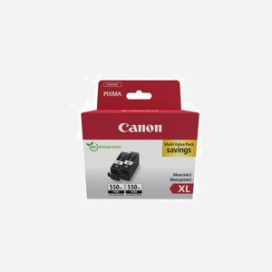 Canon 6431B010 Pack de 2 Cartouches d'Encre Noire Originales - Compatibilité PIXMA iP7250, MG5450, MX925 et autres modèles - Fabriqué au Japon - Miniature 1
