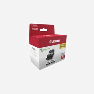 Canon 6431B010 Pack de 2 Cartouches d'Encre Noire Originales - Compatibilité PIXMA iP7250, MG5450, MX925 et autres modèles - Fabriqué au Japon - Miniature 2