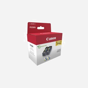 Canon 1511B025 - Pack Double Cartouches d'Encre Originales Noir/Cyan/Magenta/Jaune - PIXMA iP100/iP110/TR150 - Fabriqué au Japon - Miniature 2