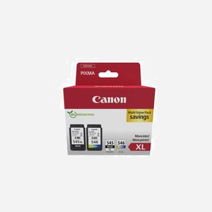 Canon 8286B012 Pack 2 Cartouches Originales XL (Noir, Cyan, Magenta, Jaune) pour PIXMA iP2850, MG2450, MG2550 etc. - Value Pack Photo