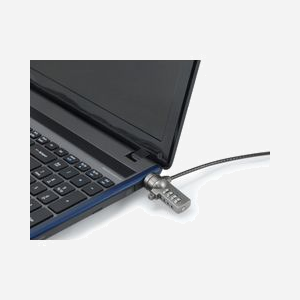 Conceptronic CNBCOMLOCK18 Câble Antivol Noir 1.8m, Serrure à Combinaison, Diamètre 4mm, pour Notebook avec Port de Sécurité - Miniature 2