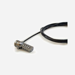 Conceptronic CNBCOMLOCK18 Câble Antivol Noir 1.8m, Serrure à Combinaison, Diamètre 4mm, pour Notebook avec Port de Sécurité - Miniature 3