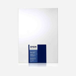 Epson Papier Photo Traditional 330g/m² A4 (21x29.7cm) 25 Feuilles - Référence C13S045050 pour Imprimantes SureColor & Stylus Pro