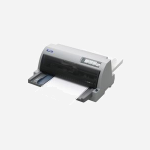 Epson LQ-690 Imprimante Matricielle 24-pin 106 Colonnes 529 cps USB 2.0/Parallèle, Résolution 360x180 DPI, Buffer 128 Ko, Durée de Vie Tête 400M Caractères - Miniature 2