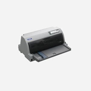 Epson LQ-690 Imprimante Matricielle 24-pin 106 Colonnes 529 cps USB 2.0/Parallèle, Résolution 360x180 DPI, Buffer 128 Ko, Durée de Vie Tête 400M Caractères - Miniature 3