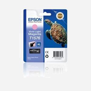 Cartouche d'encre Epson C13T15764010 - UlC K3 VM Mc Magenta Vif Clair 25.9ml - Rendement 2300 Pages - Pigmentée - Stylus Photo R3000