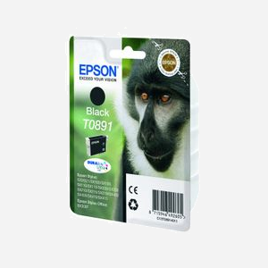 Epson Cartouche d'encre Noire C13T08914011 DURABrite Ultra N, Pigments, 5.8ml - Stylus SX Series Compatibles - Miniature 2