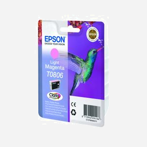 Epson C13T08064011 - Cartouche d'encre Claria Mc Magenta Clair 7.4ml, Jet d'encre, pour Stylus Photo P50/PX660/PX730WD et autres modèles - Miniature 2