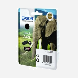 Epson Eléphant C13T24314020 : Cartouche Encre Noire Pigmentée Claria Photo HD N (XL) pour XP-750/XP-850 - 141.8x24x112mm - Fabriquée en Chine - Miniature 2