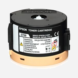 Epson C13S050709 Toner Noir Standard 2500 pages pour AL-M200/MX200, Technologie Laser, Fabriqué au Japon, Dimensions Emballage 60x83x83mm