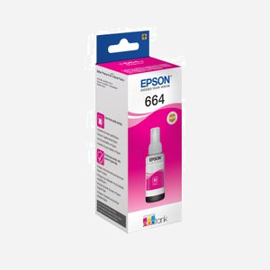 Epson Encre Magenta EcoTank 664 (C13T664340) 70ml - Compatibilité L555, L355, ET-4550, ET-4500, ET-3600, ET-2650, ET-2600, ET-2550, ET-2500, ET-16500, ET-14000 - Miniature 2