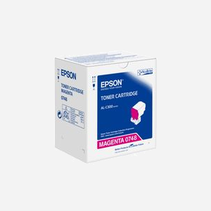 Epson C13S050748 Toner Magenta Standard, Rendement 8800 pages, Technologie AcuBrite, WorkForce AL-C300DN/DTN/N/TN, Impression Laser
