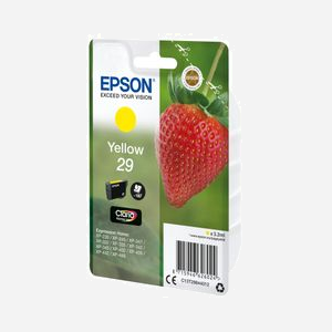 Epson Cartouche d'encre Jaune C13T29844012 - Encre à Pigments Claria Home J - 3.2ml, 180 Pages - Compatibilité Imprimantes Expression Home XP - Miniature 2