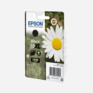 Epson Cartouche 18XL Noir C13T18114012 - Encre Pigmentée Claria Home N - 11.5ml - Rendement 470 Pages - Compatibilité Epson Expression Home XP Series - Miniature 2
