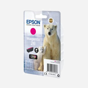 Epson Cartouche Encre Magenta C13T26134012 - Claria Premium - Pigment - 4.5ml - 300 pages - XP-520/620/720/820 et séries XP-510/610/710/810 - Miniature 2