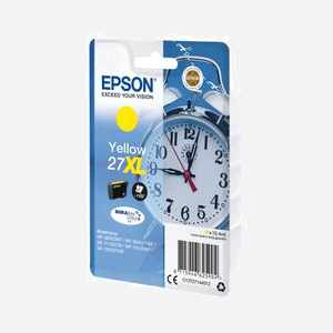 Epson Cartouche Jaune 27XL DURABrite Ultra Ink, Référence C13T27144022, 10.4ml, Rendement 1100 Pages, Jet d'Encre, WorkForce WF-7XXX - Miniature 2