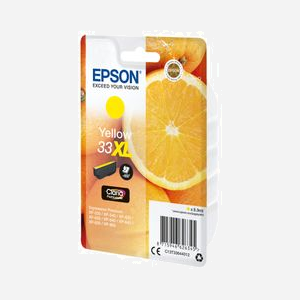 Epson Cartouche Jaune C13T33644022 Encre Claria Premium J XL Pigmentée 8,9ml 650 Pages pour Expression Premium XP-900/830/645/640/635/630/540/530 - Miniature 2