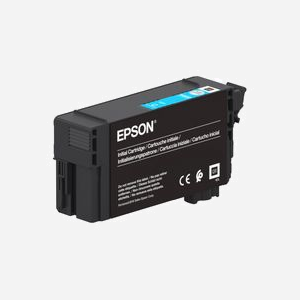 Epson UltraChrome XD2 Cyan T40C240 : Cartouche d'encre jet d'encre originale - 26ml - Cyan - Compatibilité Epson UltraChrome XD2 - Référence C13T40C240 - Miniature 1