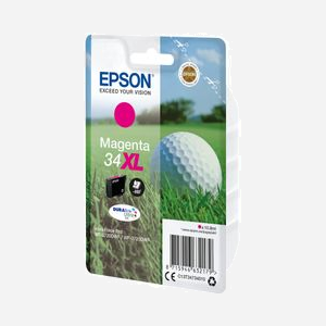 Epson DURABrite Ultra Ink 34XL Magenta (C13T34734010) - Cartouche d'encre pigmentée, 10.8ml, 950 pages, pour WorkForce Pro WF-372xDWF - Miniature 2