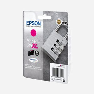 Epson 35XL Magenta DURABrite Ultra Ink (C13T35934010) - Cartouche d'encre à pigments, 20.3ml, 1900 pages, WorkForce Pro WF-47xx Series - Miniature 2