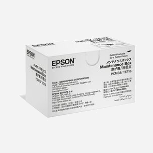 Epson Récupérateur d'Encre Usagée C13T671600, Noir, Compatibilité WorkForce Pro WF-M5799DWF/WF-C5790DWF, 81x183x73mm, Poids 0.18g - Miniature 2