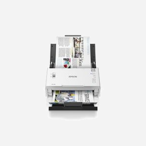 Epson WorkForce DS-410 Scanner A4 600x600 DPI Recto-Verso 26 ppm ADF 50 feuilles USB 2.0 Compatible Windows/macOS avec Document Capture Pro 2.0 - Miniature 3