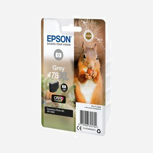 Epson 478XL Claria Photo HD Ink Grey Singlepack (C13T04F64010) - Encre à colorant, 11.2ml, 200 pages, Expression Photo XP-15000/XP-8500 - Miniature 3