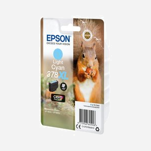 Epson 378XL Claria Photo HD Ink Cyan Clair - Cartouche Jet d'Encre à Pigments - 10.3ml - 830 pages - Expression Photo XP-8500/XP-8505 - C13T37954020 - Miniature 3