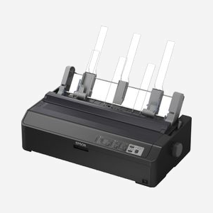 Epson LQ-2090IIN Imprimante Matricielle 24-pin 136 Colonnes 550 CPS 10 CPI USB 2.0/Parallèle/Ethernet 128KB Buffer 6 Copies Windows - Miniature 4