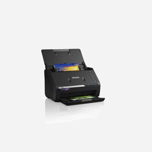 Epson FastFoto FF-680W Scanner A4 600x600 DPI Alimentation Papier, Numérisation Recto Verso 45 ppm, USB 3.2, WiFi, Compatible Windows/macOS - Miniature 2