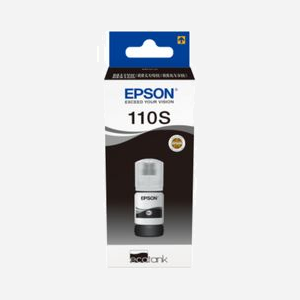 Epson 110S Originale - Cartouche Jet d'Encre Noire (C13T01L14A) - Compatibilité EcoTank M3180, M3170, M3140, M2170, M2140, M1180, M1170, M1140, M1120, M1100 - Fabriquée au Japon - Miniature 1