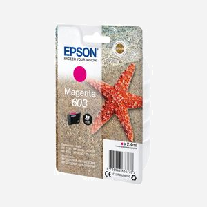 Epson 603 Magenta - Cartouche d'encre originale, rendement standard 2.4ml, C13T03U34010, compatibilité Expression Home/WorkForce - Miniature 2
